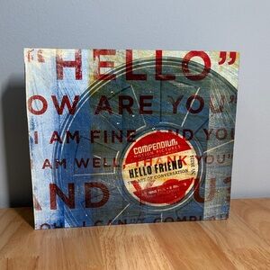 Hello Friend Art by artist John W Golden